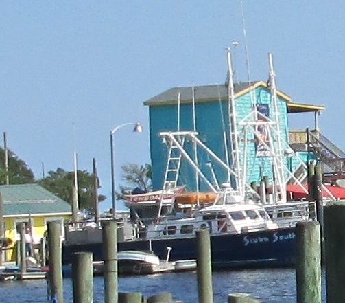 Visit the Old Yacht Basin area at Southport NC.